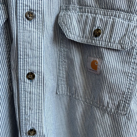 Carhartt Seersucker Button Down - Picture 2 of 5
